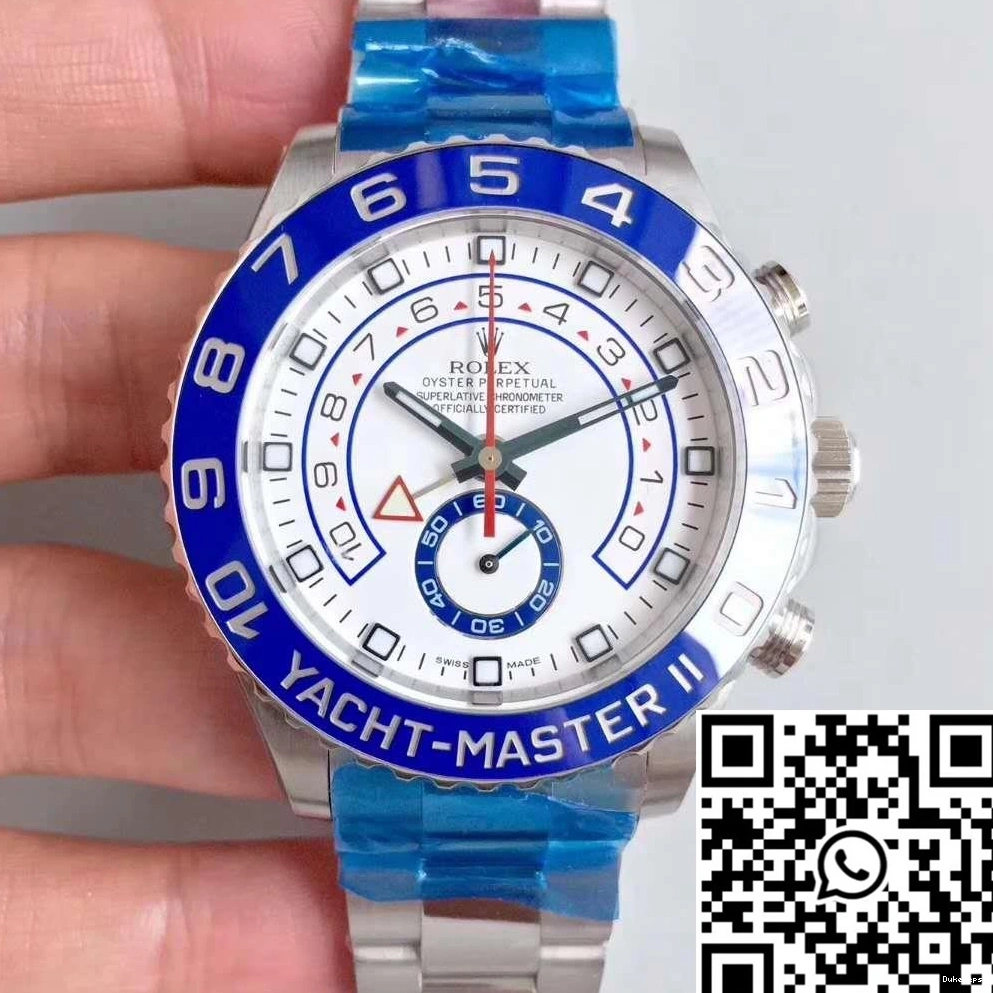Factory Yacht-Master Dial Refined Rolex 1271 White JF 116680 II 0730
